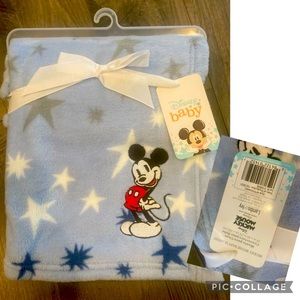 NEW disney Mickey Mouse baby blanket
